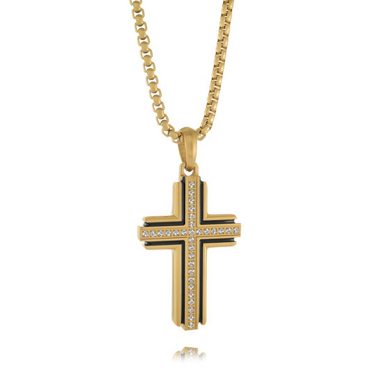 22" Chain in Stainless Steel Yellow