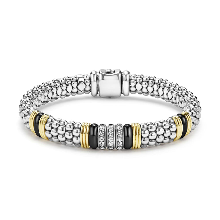 LAGOS Black Caviar Collection Natural Diamond Stat