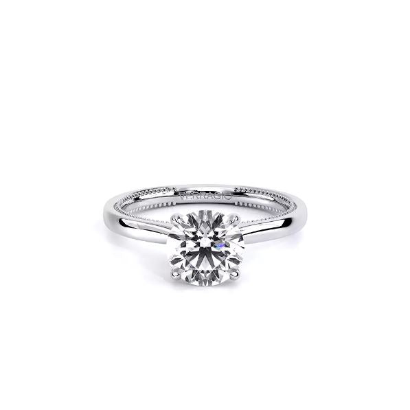 Verragio Solitaire Hidden Accent Natural Diamond S