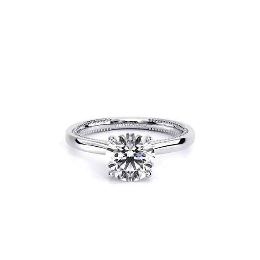 Verragio Solitaire Hidden Accent Natural Diamond S