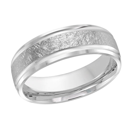 Marks Signature Men's Carved Band (No Gemstone) in