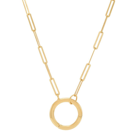 ReMARKable Designs Necklace (No Stones) in 14 Karat Yellow Gold