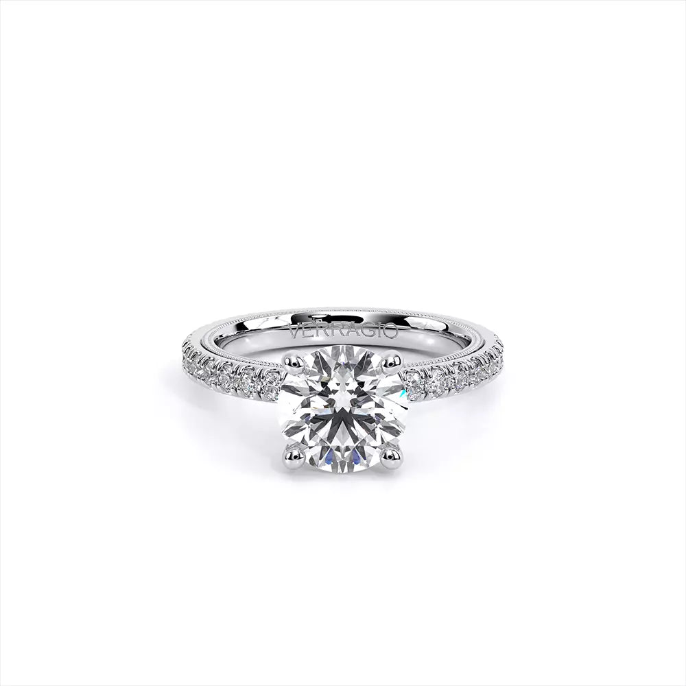 Verragio Hidden Accent Natural Diamond Semi-Mount