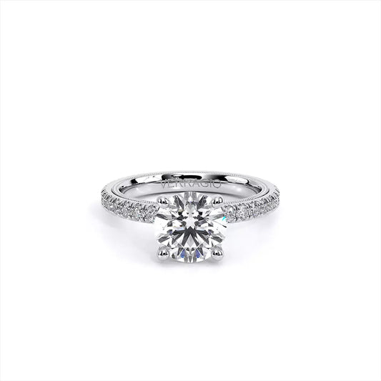 Verragio Hidden Accent Natural Diamond Semi-Mount