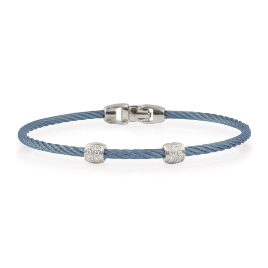 ALOR Natural Diamond Bracelet in Stainless Steel 1