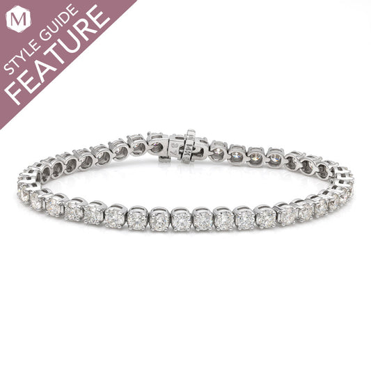 Marks 89 ReMARKable Designs Natural Diamond Bracel