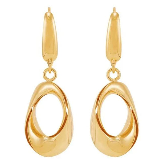ReMARKable Designs Earrings (No Stones) in 14 Karat Yellow Gold