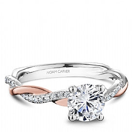 ReMARKable Designs Side Stone Natural Diamond Comp