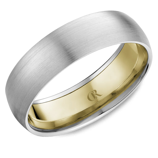 Polished 14K yellow carved band ring.