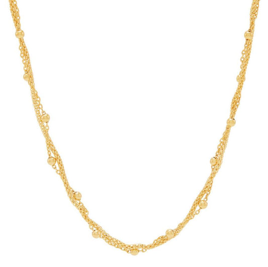 ReMARKable Designs Necklace (No Stones) in 14 Karat Yellow Gold