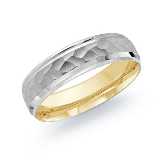 Marks Signature Men's Carved Band (No Stones) in 1