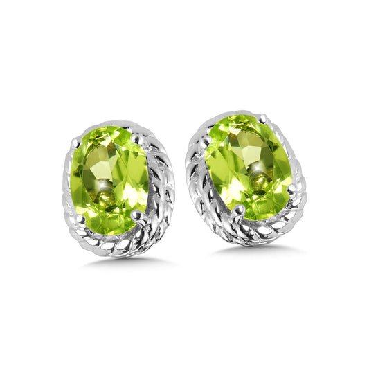 Color Gemstone Earring
