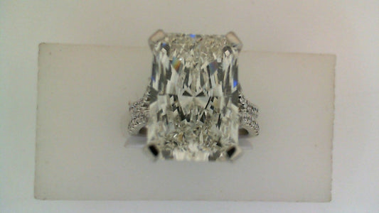 ReMARKable Designs Halo Hidden Accent Semi-Mount Engagement Ring in 14 Karat White Gold with 1.02ctw of Round Lab-Grown Diamonds, Clarity: VS, Color: F/G