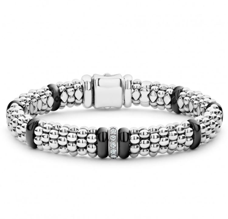 LAGOS Black Caviar Collection Natural Diamond Stat