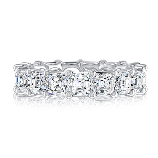 A. Jaffe Men's Eternity Wedding Band in 14 Karat W