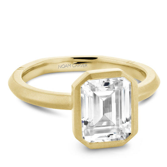 Noam Carver Solitaire Natural Diamond Semi-Mount E