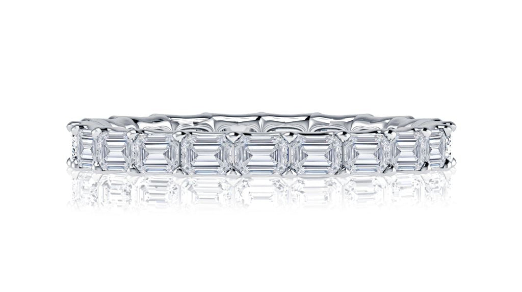 A. Jaffe Natural Diamond Ladies Wedding Band in 14