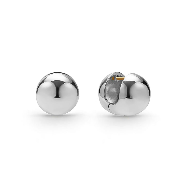 LAGOS Earrings (No Stones) in Sterling Silver Whit