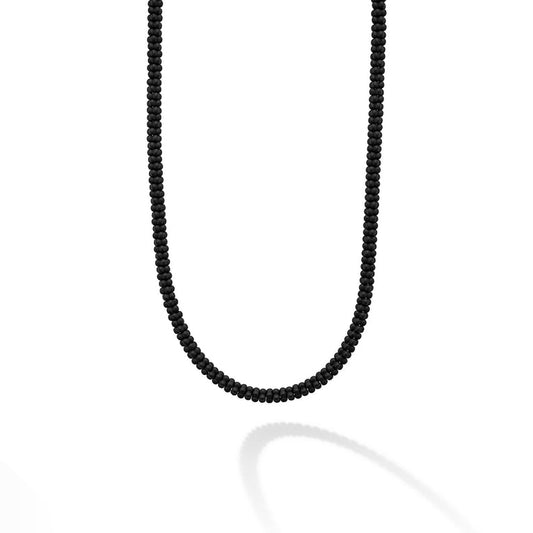 Men's LAGOS Black Caviar Collection Necklace in Ce