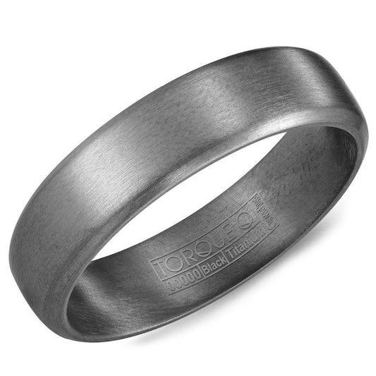 Tantalum grey band, matte finish, 6MM width.