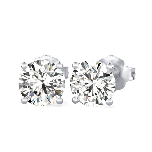 ReMARKable Designs Natural Diamond Studs in 14 Kar