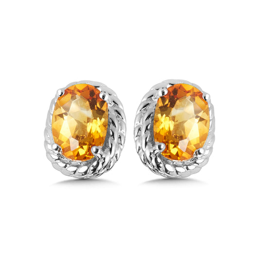 Color Gemstone Earring