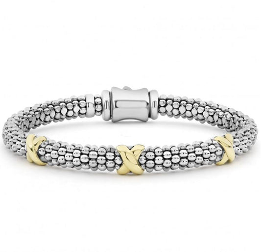 LAGOS Signature Caviar Collection Station Bracelet