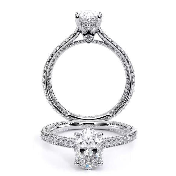 Verragio Hidden Accent Side Stone Natural Diamond