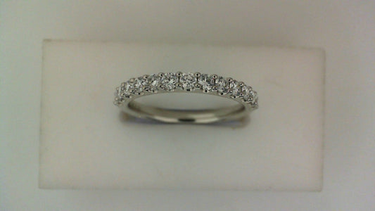 ReMARKable Designs Band in 14 Karat White Gold with 0.50ctw of Round Lab-Grown Diamond