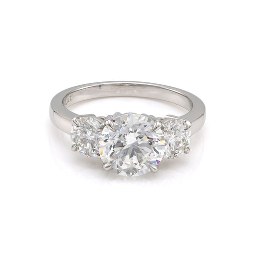 ReMARKable Designs 3-Stone Natural Diamond Complet