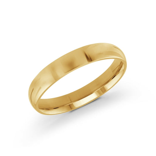 14K yellow gold men's carved band.
