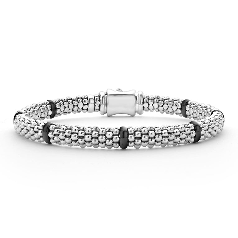 LAGOS Black Caviar Collection Caviar Bracelet (No