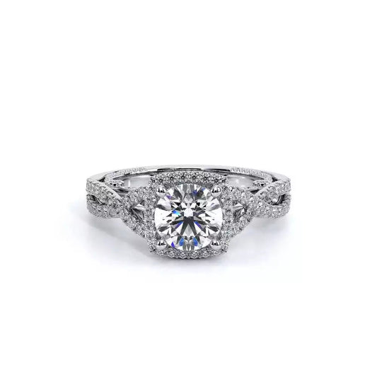 Verragio Hidden Accent Halo Natural Diamond Semi-M
