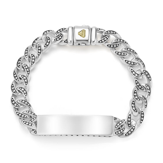 LAGOS Men's Anthem Collection Curb Link Bracelet i