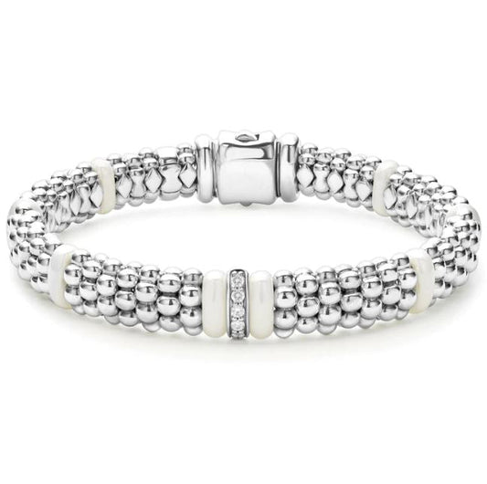 LAGOS White Caviar Collection Natural Diamond Eart