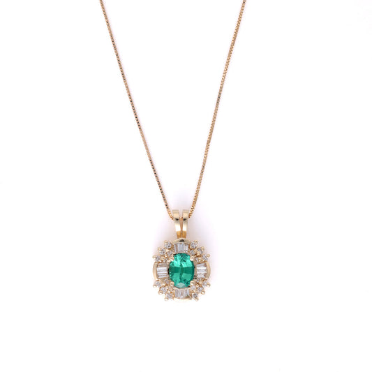 ReMARKable Estate Color Gemstone Necklace Pendant