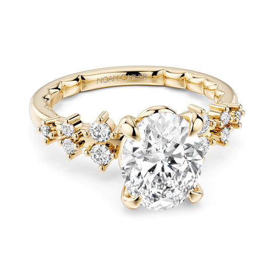 Noam Carver Natural Diamond Semi-Mount Engagement Ring