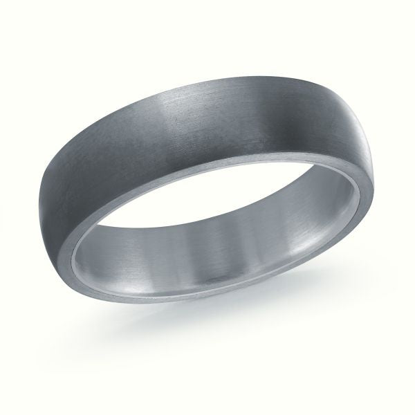 Tantalum carved band, satin finish, 6MM.
