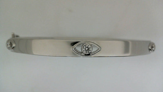 ReMARKable Designs Natural Diamond Bracelet in Sterling Silver with 0.15ctw Round Diamonds
