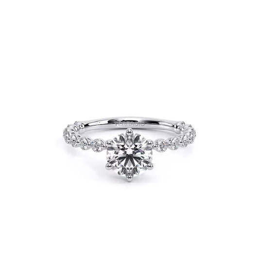 Verragio Hidden Accent Side Stone Natural Diamond