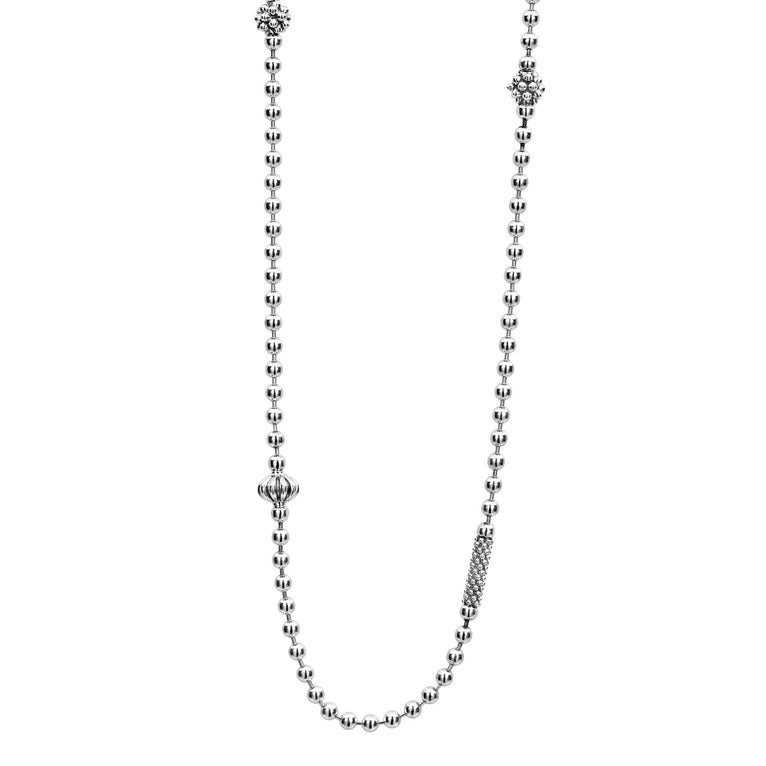 LAGOS Caviar Icon Collection Station Necklace (No