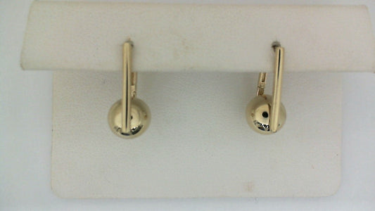 ReMARKable Designs Earrings (No Stones) in 14 Karat Yellow Gold