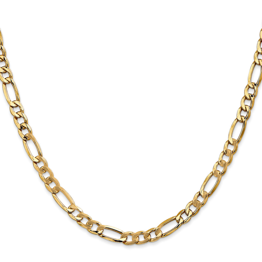 14K Yellow Gold Figaro Chain Necklace