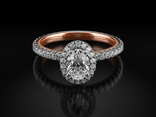 Hidden Accent Halo Natural Diamond Semi-Mount Enga