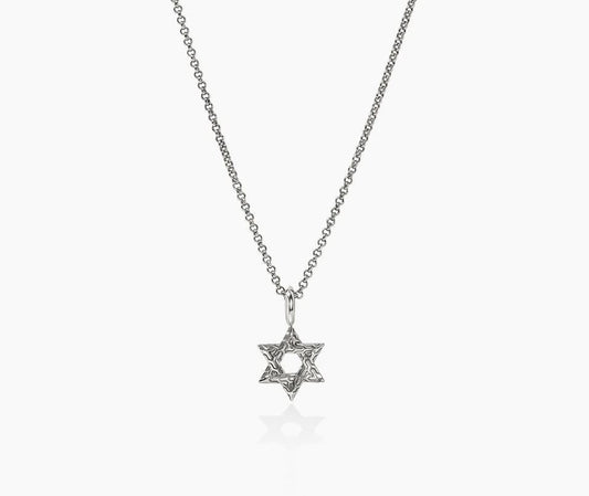 John Hardy Necklace (No Stones) in Sterling Silver White