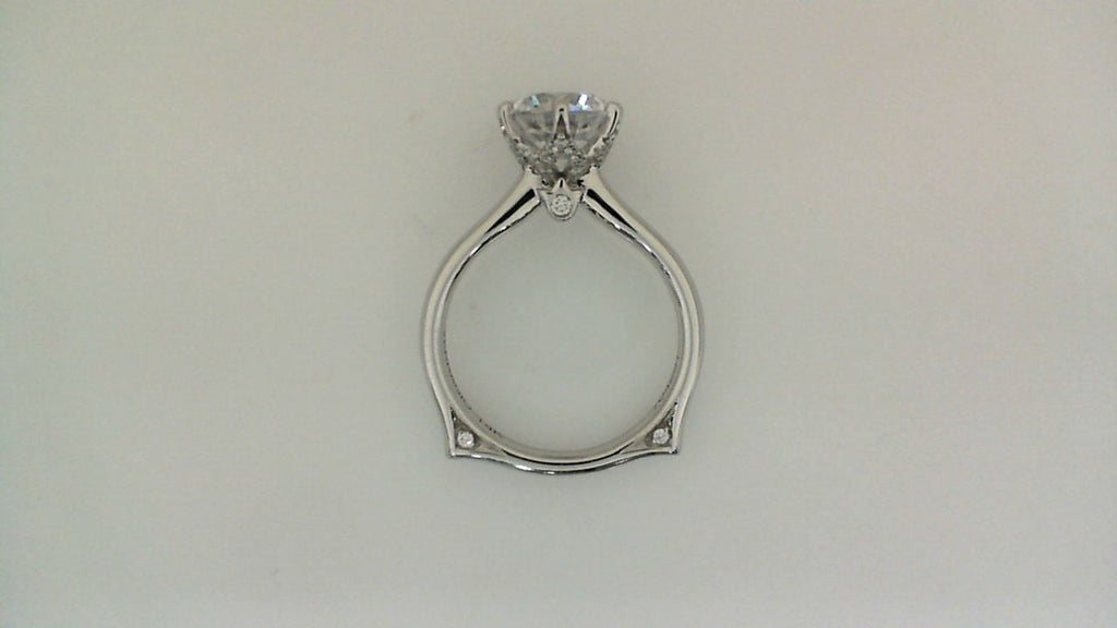 Verragio Hidden Accent Natural Diamond Semi-Mount