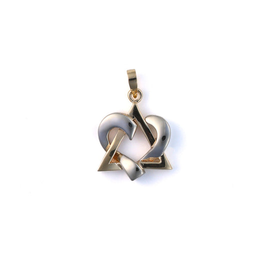 ReMARKable Estate Men's Necklace (No Stones) in 14 Karat White Yellow Gold
