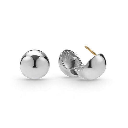 LAGOS Earrings (No Stones) in Sterling Silver White - Yellow