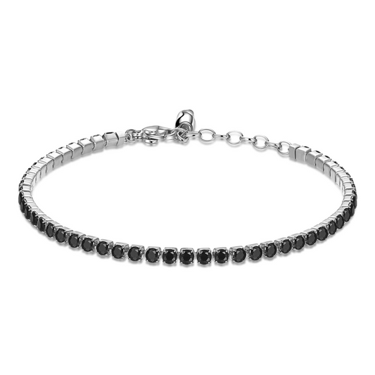 Brosway Italia Tennis Bracelet in Stainless Steel White with Lobster Claw Clasp