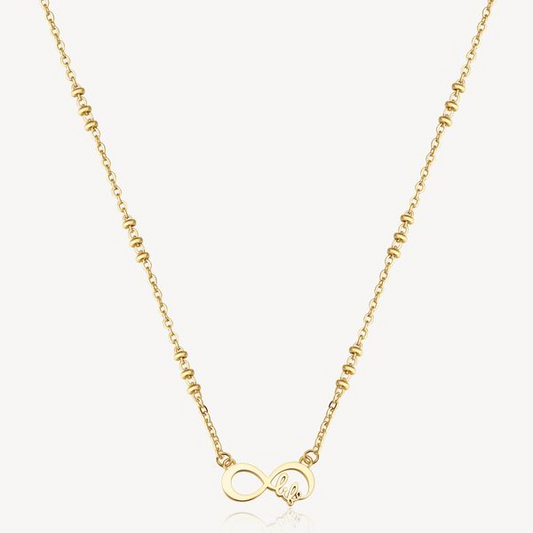 Brosway Italia Fancy Link Pendant Necklace in Stainless Steel Yellow with Lobster Claw Clasp